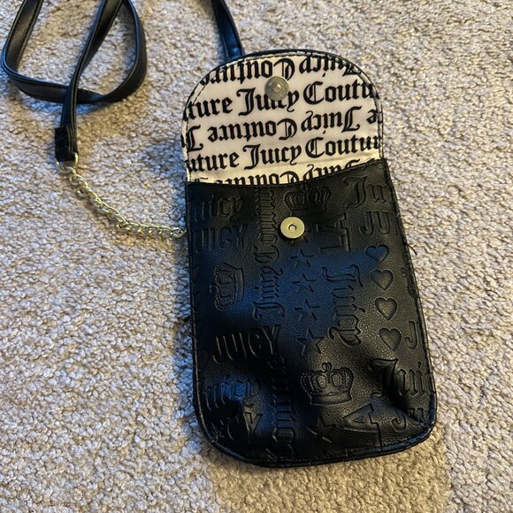 Juicy Couture Cellie Purse Crossbody Black - Picture 5 of 16